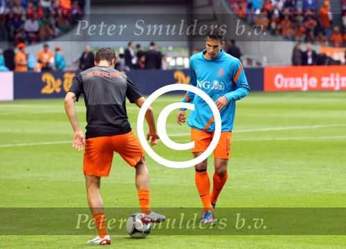 Amsterdam 2 juni 2012
Nederland- Noord ierland 6-0 in de arena.
Robin v Persie
Peter Smulders bv