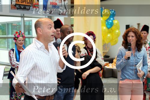Hoofddorp 31 mei 2012
Presentatie Nu sport Viva en helden ivm EK met oa Humberto Tan Victoria Koblenko Barbara Barend en Brian Roy bij sanoma. Rogier van t hek
Peter Smulders bv