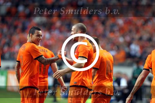 Amsterdam 2 juni 2012
Nederland- Noord ierland 6-0 in de arena.
Peter Smulders bv