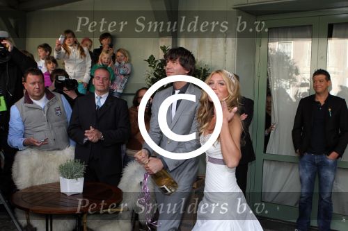 Edam Volendam 12 mei 2012
Trouwen Annemarie Hoek en Simon Keizer in Dam hotel in Edam.
Peter Smulders bv