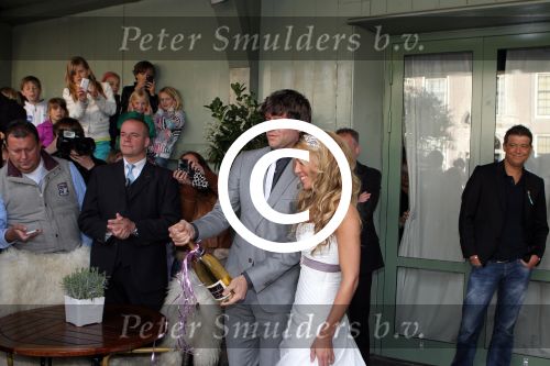 Edam Volendam 12 mei 2012
Trouwen Annemarie Hoek en Simon Keizer in Dam hotel in Edam.
Peter Smulders bv