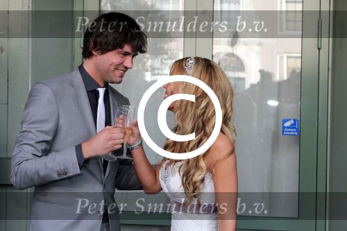 Edam Volendam 12 mei 2012
Trouwen Annemarie Hoek en Simon Keizer in Dam hotel in Edam.
Peter Smulders bv