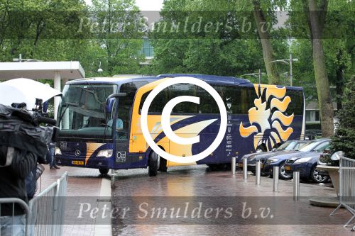 Amsterdam 4 juni 2012
Vertrek Nederlands elftal v.a. het Hilton hotel naar het EK in Oekraine en Polen.

Peter Smulders bv
