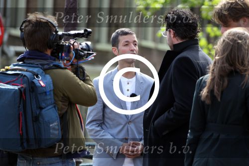 Amsterdam 14 mei 2012
D66 kandidaat Tofik Dibi wordt geinterviewd door jakhals Erik Dijkstra.
Peter Smulders bv
