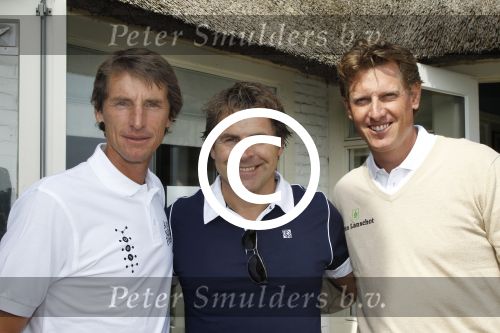 Zandvoort, 21 Mei 2012
Golfen met BN-ers voor de stichting DON (Diabetis Onderzoek Nederland)
Toine v Peperstraten met Paul Haarhuis en Maarten Lafeber
Foto Peter Smulders BV
