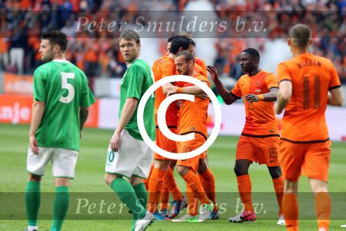 Amsterdam 2 juni 2012
Nederland- Noord ierland 6-0 in de arena.
Peter Smulders bv