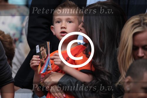 Amsterdam 2 juni 2012
Nederland- Noord ierland 6-0 in de arena. Yolanthe Sneijder Cabau met Jessey
Peter Smulders bv