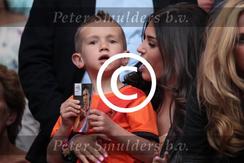 Amsterdam 2 juni 2012
Nederland- Noord ierland 6-0 in de arena. Yolanthe Sneijder Cabau met Jessey
Peter Smulders bv