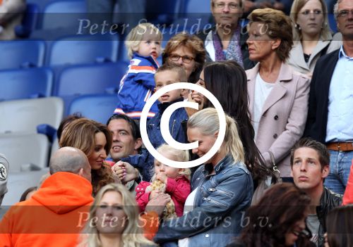 Amsterdam 2 juni 2012
Nederland- Noord ierland 6-0 in de arena. Yolanthe Sneijder Cabau met Jessey
Peter Smulders bv