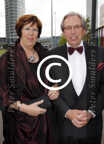 Amsterdam 1 juni 2013
Dam diner tbv het aidsfonds in de Heineken music Hall HMH. Annemarie Jorritsma met man
Peter Smulders bv