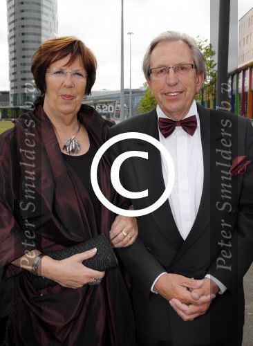 Amsterdam 1 juni 2013
Dam diner tbv het aidsfonds in de Heineken music Hall HMH. Annemarie Jorritsma met man
Peter Smulders bv