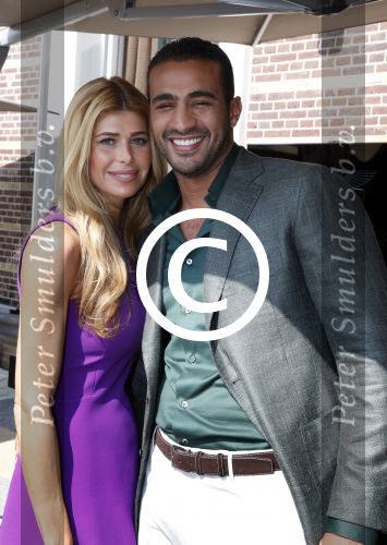 Amsterdam 29 mei 2013
Estelle Cruijff en Badr hari bij de talkies terras awards in het amstel hotel.
Peter Smulders bv