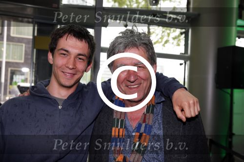 Amsterdam 29 mei 2013
25 jaar Pixar in EXPO Amsterdam. Bartho Braat met zoon
Peter Smulders bv