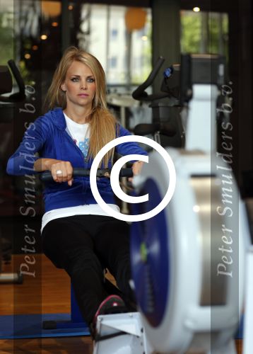 Amsterdam 11 juni 2013
Charlotte Labee bij sport City aan het trainen/ sporten.
Peter Smulders bv