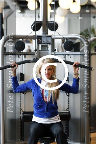 Amsterdam 11 juni 2013
Charlotte Labee bij sport City aan het trainen/ sporten.
Peter Smulders bv