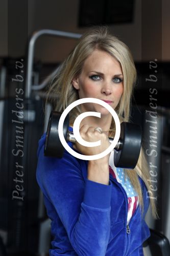 Amsterdam 11 juni 2013
Charlotte Labee bij sport City aan het trainen/ sporten.
Peter Smulders bv