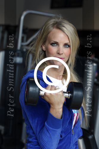 Amsterdam 11 juni 2013
Charlotte Labee bij sport City aan het trainen/ sporten.
Peter Smulders bv