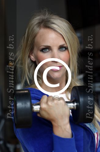Amsterdam 11 juni 2013
Charlotte Labee bij sport City aan het trainen/ sporten.
Peter Smulders bv