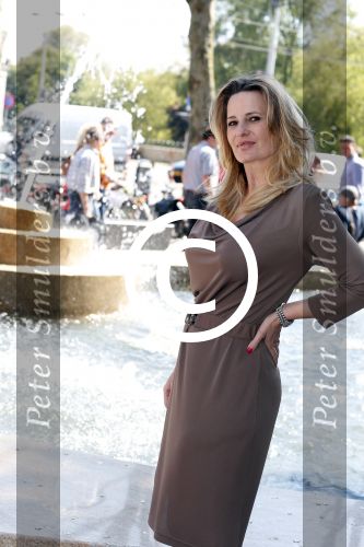 Amsterdam 27 mei 2013
Claudia Schoemacher van Zweden bij americain hotel.
Peter Smulders bv