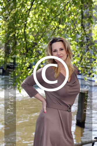 Amsterdam 27 mei 2013
Claudia Schoemacher van Zweden bij americain hotel.
Peter Smulders bv