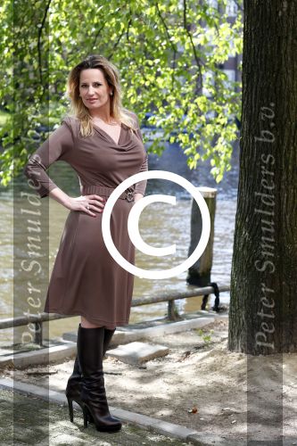 Amsterdam 27 mei 2013
Claudia Schoemacher van Zweden bij americain hotel.
Peter Smulders bv