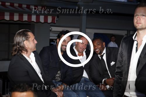 Istanbul 21 mei 2013
Presentatie nieuw sieradenlijn Yolanthe Cabau van Yolanthe Sneijder Cabau in het meest populaire restaurant / club Reina van Istanbul. Wesley Sneijder was trots als een pauw. Ed Meijer en Dennis Rugenbregt van Buddha to Buddha
Peter Smulders bv