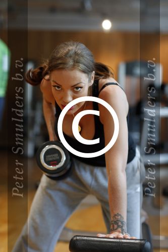 Amsterdam 27 mei 2013
Doerien Rose aan het trainen met Personal trainer Oswin Beingsick bij sportcity.
Peter Smulders bv