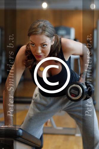 Amsterdam 27 mei 2013
Doerien Rose aan het trainen met Personal trainer Oswin Beingsick bij sportcity.
Peter Smulders bv