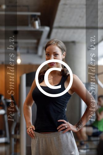 Amsterdam 27 mei 2013
Doerien Rose aan het trainen met Personal trainer Oswin Beingsick bij sportcity.
Peter Smulders bv