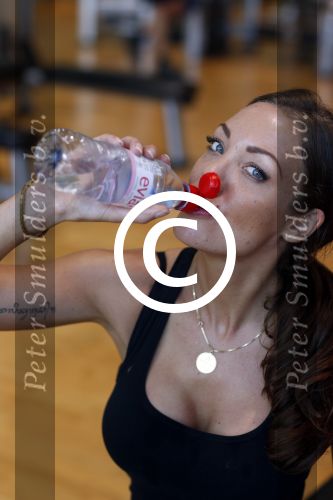 Amsterdam 27 mei 2013
Doerien Rose aan het trainen met Personal trainer Oswin Beingsick bij sportcity.
Peter Smulders bv