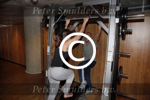 Amsterdam 27 mei 2013
Doerien Rose aan het trainen met Personal trainer Oswin Beingsick bij sportcity.
Peter Smulders bv