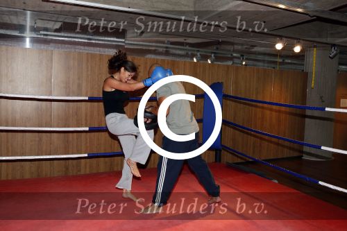 Amsterdam 27 mei 2013
Doerien Rose aan het trainen met Personal trainer Oswin Beingsick bij sportcity.
Peter Smulders bv