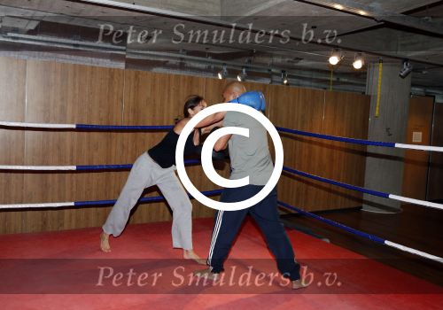 Amsterdam 27 mei 2013
Doerien Rose aan het trainen met Personal trainer Oswin Beingsick bij sportcity.
Peter Smulders bv