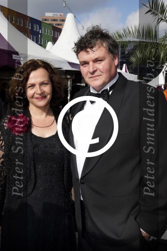 Amsterdam 1 juni 2013
Dam diner tbv het aidsfonds in de Heineken music Hall HMH. Edith Schippers met man
Peter Smulders bv