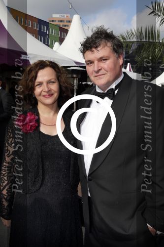 Amsterdam 1 juni 2013
Dam diner tbv het aidsfonds in de Heineken music Hall HMH. Edith Schippers met man
Peter Smulders bv