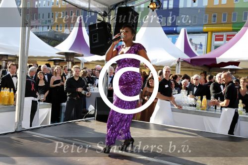 Amsterdam 1 juni 2013
Dam diner tbv het aidsfonds in de Heineken music Hall HMH. Edsilia Rombley zwanger
Peter Smulders bv