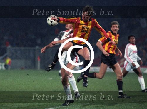 Eindhoven, 8 Februari 1989
2e Wedstrijd tussen PSV-KV Mechelen, eindstand 1-0
Edward Linskens
Foto Peter Smulders BV