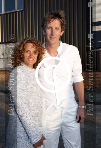 Amsterdam 7 juni 2013
Frank de Boer heeft feestje georganiseerd voor dochter en vrouw in the harbour club. Edwin en Annemarie v d Sar
Peter Smulders bv