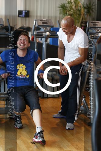 Amsterdam 6 juni 2013
Eric Bouwman krijgt personal traning van Oswin Beingsick
Peter Smulders bv