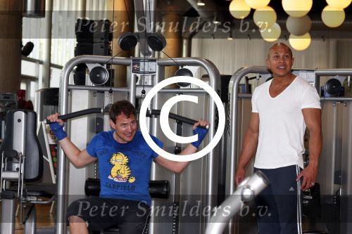 Amsterdam 6 juni 2013
Eric Bouwman krijgt personal traning van Oswin Beingsick
Peter Smulders bv