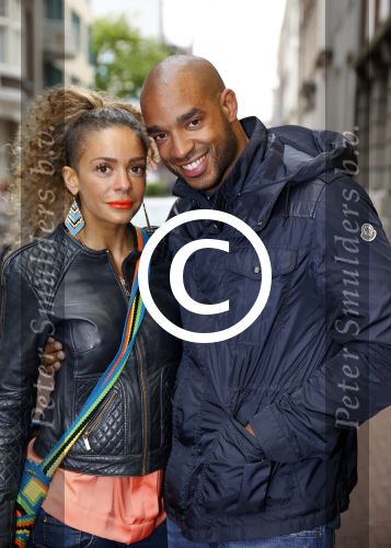 Amsterdam 13 juni 2013
Feestje Ferry Doedens in hotel l\'europe. fajah Lourens met vriend
Peter Smulders bv