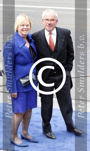 Amsterdam, 30 april 2013
Inhuldiging Koning Willem Alexander en Koningin Maxima
Frans Weisglas met zijn vrouw
Foto Peter Smulders BV