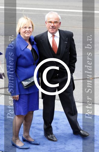 Amsterdam, 30 april 2013
Inhuldiging Koning Willem Alexander en Koningin Maxima
Frans Weisglas met zijn vrouw
Foto Peter Smulders BV