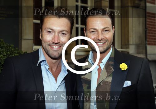 Amsterdam 13 juni 2013
Feestje Ferry Doedens in hotel l\'europe. Fred v Leer met een vriend
Peter Smulders bv