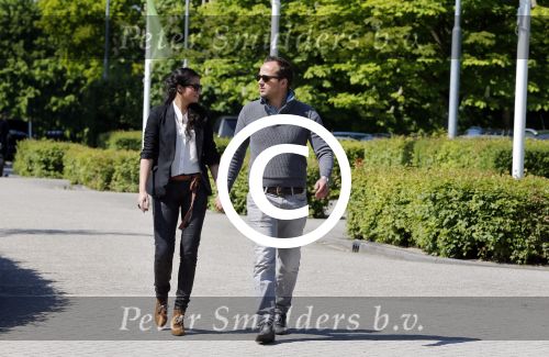 Almere 27 mei 2013
Geert Hoes met zijn vriendin Merel op de golfbaan van almere hout.
Peter Smulders bv