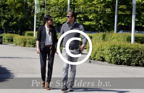 Almere 27 mei 2013
Geert Hoes met zijn vriendin Merel op de golfbaan van almere hout.
Peter Smulders bv