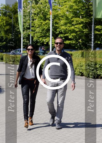 Almere 27 mei 2013
Geert Hoes met zijn vriendin Merel op de golfbaan van almere hout.
Peter Smulders bv