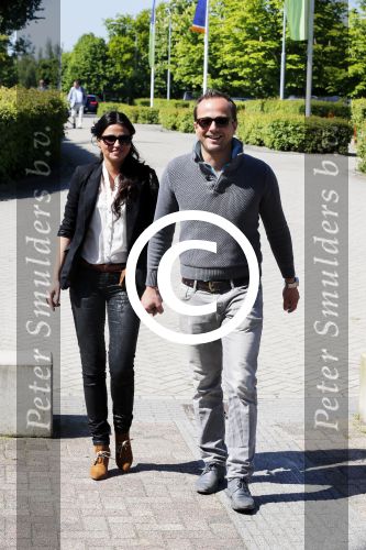Almere 27 mei 2013
Geert Hoes met zijn vriendin Merel op de golfbaan van almere hout.
Peter Smulders bv