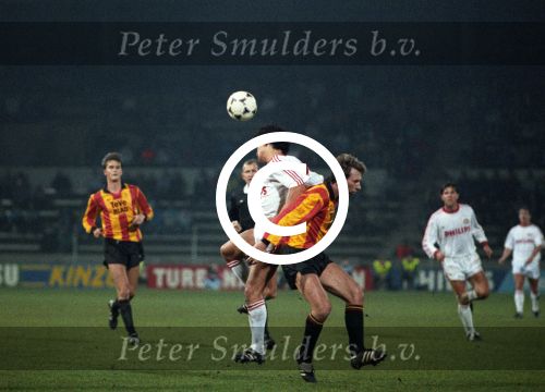 Eindhoven, 8 Februari 1989
2e Wedstrijd tussen PSV-KV Mechelen, eindstand 1-0
Gerald Vanenburg
Foto Peter Smulders BV