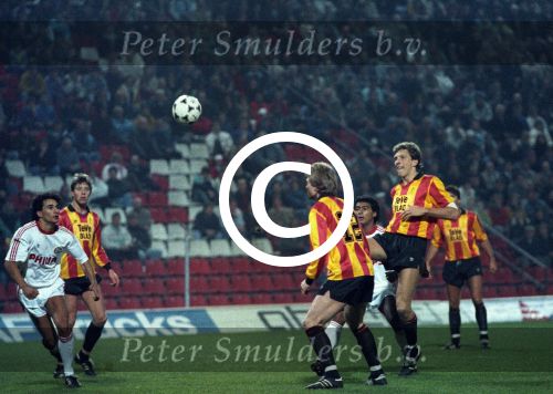 Eindhoven, 8 Februari 1989
2e Wedstrijd tussen PSV-KV Mechelen, eindstand 1-0
Gerald Vanenburg
Foto Peter Smulders BV